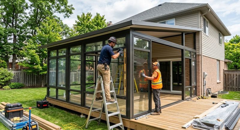 Florida Room Installation in Asheville, NC