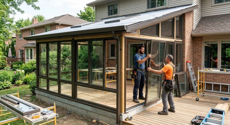 Lanai Enclosure Installation in Knoxville, TN