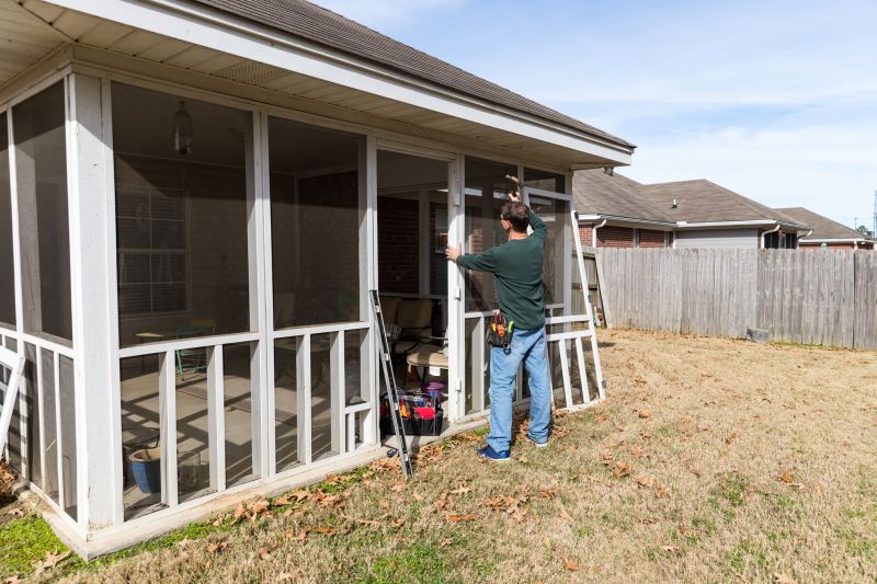 Screened In Porch Installation